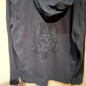 Rock & Republic Black Studded "Star Wars" Sweatshi